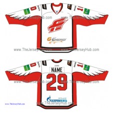 Avangard Omsk 2013-14 Russian Hockey Jersey Light