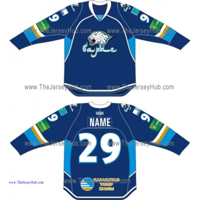 Barys Astana 2013-14 Russian Hockey Jersey Dark Barys Astana 2013-14 Russian Hockey Jersey Dark