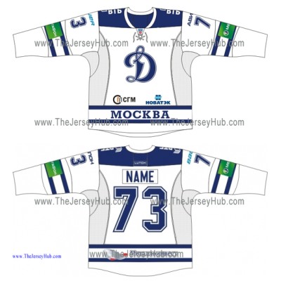 Dynamo Dinamo Moscow 2013-14 Russian Hockey Jersey Light Dynamo Dinamo Moscow 2013-14 Russian Hockey Jersey Light
