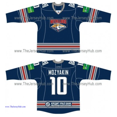 Metallurg Magnitogorsk 2013-14 Russian Hockey Jersey Dark Metallurg Magnitogorsk 2013-14 Russian Hockey Jersey Dark