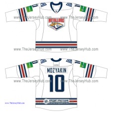 Metallurg Magnitogorsk 2013-14 Russian Hockey Jersey Light