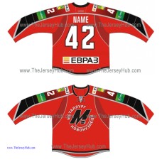 Metallurg Novokuznetsk 2013-14 Russian Hockey Jersey Dark