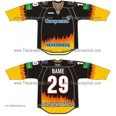 Severstal Cherepovets 2013-14 Russian Hockey Jersey Dark