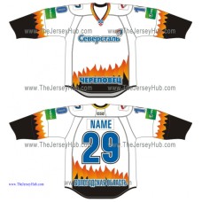 Severstal Cherepovets 2013-14 Russian Hockey Jersey Light