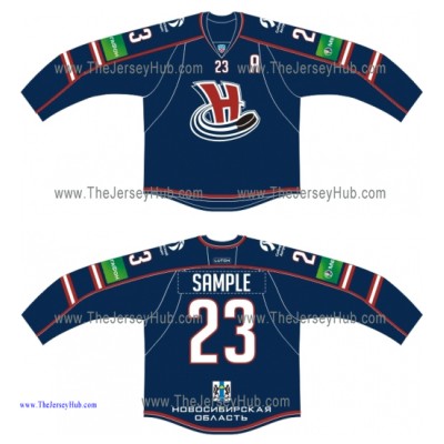 Sibir Novosibirsk 2013-14 Russian Hockey Jersey Dark Sibir Novosibirsk 2013-14 Russian Hockey Jersey Dark