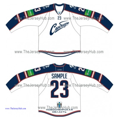 Sibir Novosibirsk 2013-14 Russian Hockey Jersey Light