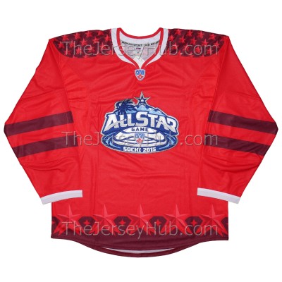 All Star Game Professional KHL 2014-15 Russian Hockey Jersey Red All Star Game Professional KHL 2014-15 Russian Hockey Jersey Red
