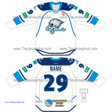 Barys Astana KHL 2014-15 Russian Hockey Jersey Light