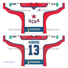 CSKA Moscow KHL 2014-15 Russian Hockey Jersey Light