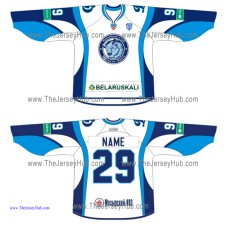 Dinamo Dynamo Minsk KHL 2014-15 Russian Hockey Jersey Light