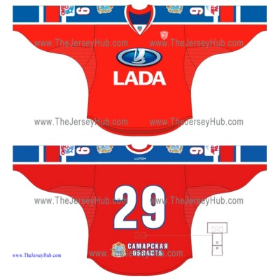 Lada Togliatti KHL 2014-15 Russian Hockey Jersey Dark Alternate Lada Togliatti KHL 2014-15 Russian Hockey Jersey Dark Alternate