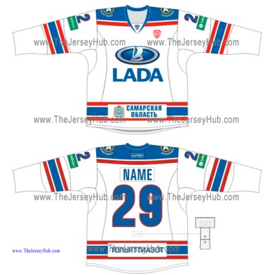 Lada Togliatti KHL 2014-15 Russian Hockey Jersey Light