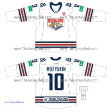 Metallurg Magnitogorsk Yurov KHL 2014-15 Russian Hockey Jersey Light