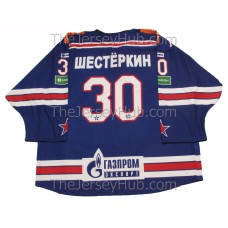 SKA St. Petersburg 2014-15 KHL Hockey Jersey Igor Shestyorkin Shesterkin Dark SKA St. Petersburg 2014-15 KHL Hockey Jersey Igor Shestyorkin Shesterkin Dark