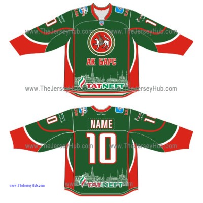 Ak Bars Kazan KHL 2015-16 Russian Hockey Jersey Dark