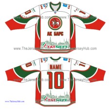 Ak Bars Kazan KHL 2015-16 Russian Hockey Jersey Light