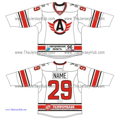 Avtomobilist Yekaterinburg KHL 2015-16 Russian Hockey Jersey Light Avtomobilist Yekaterinburg KHL 2015-16 Russian Hockey Jersey Light