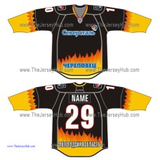 Severstal Cherepovets KHL 2015-16 Russian Hockey Jersey Dark