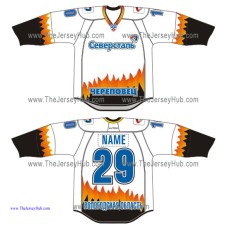 Severstal Cherepovets KHL 2015-16 Russian Hockey Jersey Light