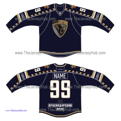 Sochi KHL 2015-16 Russian Hockey Jersey Dark Sochi KHL 2015-16 Russian Hockey Jersey Dark
