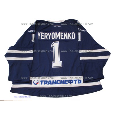 Dynamo Dinamo Moscow Alexander Yeryomenko Yeremenko 2016-17 PRO Russian Hockey Jersey Dark Dynamo Dinamo Moscow Alexander Yeryomenko Yeremenko 2016-17 PRO Russian Hockey Jersey Dark
