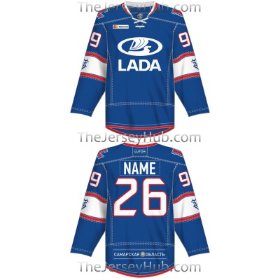 Lada Togliatti KHL 2016-17 Russian Hockey Jersey Dark