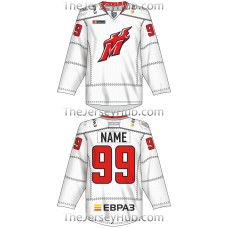 Metallurg Novokuznetsk KHL 2016-17 Russian Hockey Jersey Light