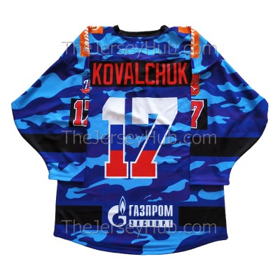 SKA St. Petersburg KHL 2016-17 70th Anniversary Army Club Hockey Jersey Ilya Kovalchuk Dark SKA St. Petersburg KHL 2016-17 70th Anniversary Army Club Hockey Jersey Ilya Kovalchuk Dark