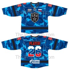 SKA St. Petersburg KHL 2016-17 70th Anniversary Army Club Russian Hockey Jersey SKA St. Petersburg KHL 2016-17 70th Anniversary Army Club Russian Hockey Jersey