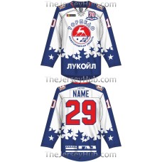 Torpedo Nizhny Novgorod KHL 2016-17 Russian Hockey Jersey Light