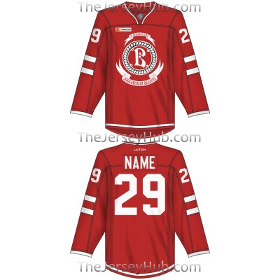 Vityaz Chekhov KHL 2016-17 Russian Hockey Jersey Dark