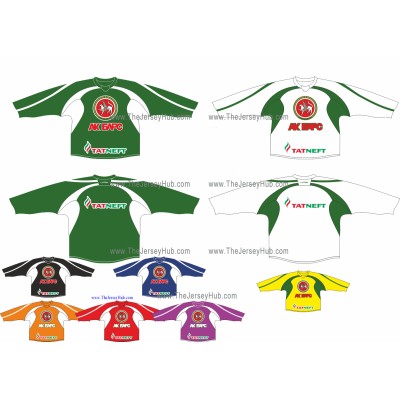 Ak Bars Kazan 2017-18 Russian Hockey Practice Jersey 