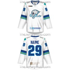 Barys Astana KHL 2017-18 Russian Hockey Jersey Light