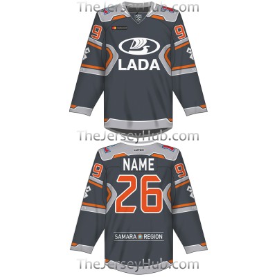 Lada Togliatti KHL 2017-18 Russian Hockey Jersey Dark Alternate