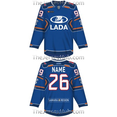 Lada Togliatti KHL 2017-18 Russian Hockey Jersey Dark