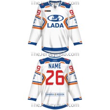 Lada Togliatti KHL 2017-18 Russian Hockey Jersey Light