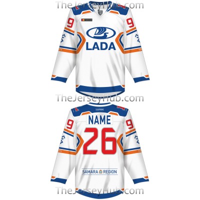 Lada Togliatti KHL 2017-18 Russian Hockey Jersey Light