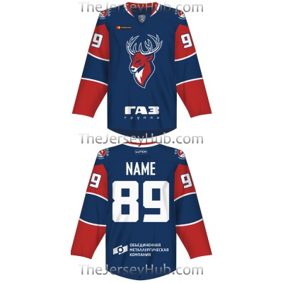 Torpedo Nizhny Novgorod KHL 2017-18 Russian Hockey Jersey Dark
