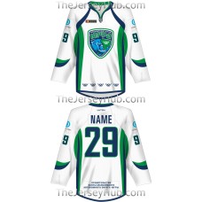 Yugra Khanty-Mansiysk KHL 2017-18 Russian Hockey Jersey Light