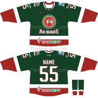 Ak Bars Kazan KHL 2018-19 Russian Hockey Jersey Dark