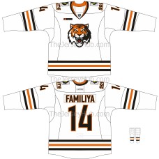Amur Khabarovsk KHL 2018-19 Russian Hockey Jersey Light Amur Khabarovsk KHL 2018-19 Russian Hockey Jersey Light