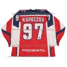 CSKA Moscow 2018-19 KHL Hockey Jersey Kirill Kaprizov #97 Dark CSKA Moscow 2018-19 KHL Hockey Jersey Kirill Kaprizov #97 Dark