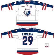 Neftekhimik Nizhnekamsk KHL 2018-19 Russian Hockey Jersey Light Neftekhimik Nizhnekamsk KHL 2018-19 Russian Hockey Jersey Light