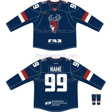 Torpedo Nizhny Novgorod KHL 2018-19 Russian Hockey Jersey Dark Torpedo Nizhny Novgorod KHL 2018-19 Russian Hockey Jersey Dark