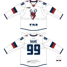 Torpedo Nizhny Novgorod KHL 2018-19 Russian Hockey Jersey Light Torpedo Nizhny Novgorod KHL 2018-19 Russian Hockey Jersey Light