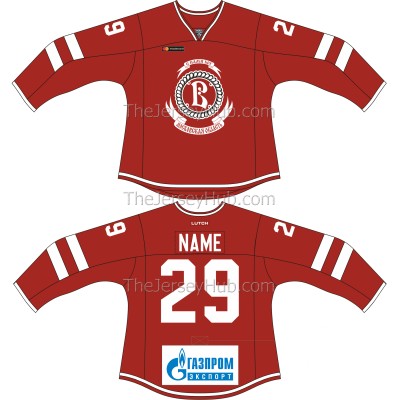 Vityaz Chekhov KHL 2018-19 Russian Hockey Jersey Dark