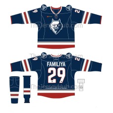 Neftekhimik Nizhnekamsk KHL 2019-20 Russian Hockey Jersey Dark