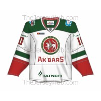 Ak Bars Kazan KHL 2020-21 Russian Hockey Jersey Light