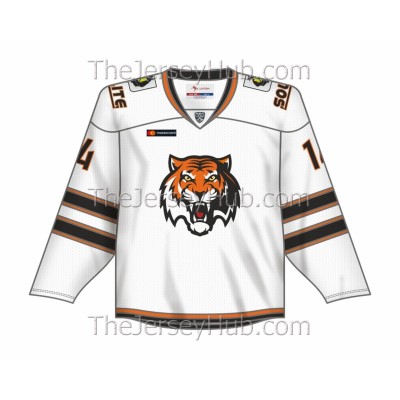 Amur Khabarovsk KHL 2020-21 Russian Hockey Jersey Light