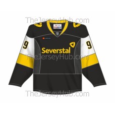 Severstal Cherepovets KHL 2020-21 Russian Hockey Jersey Dark